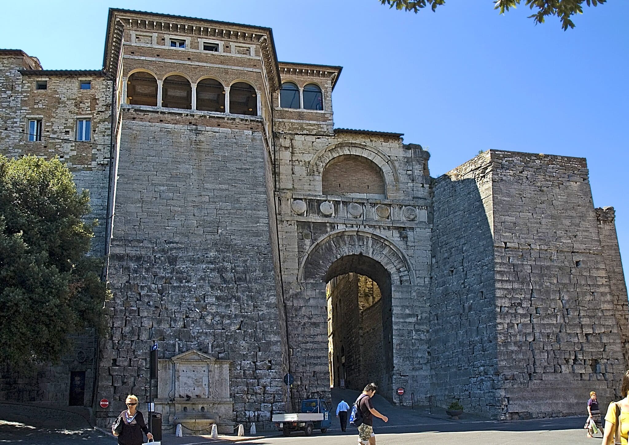 Archaeological remains of Perusia (modern Perugia)