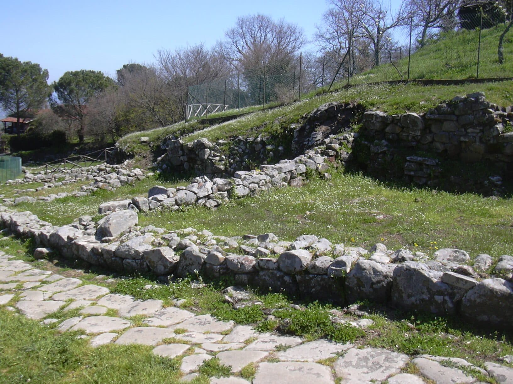 Archaeological remains of Vetluna (modern Vetulonia)